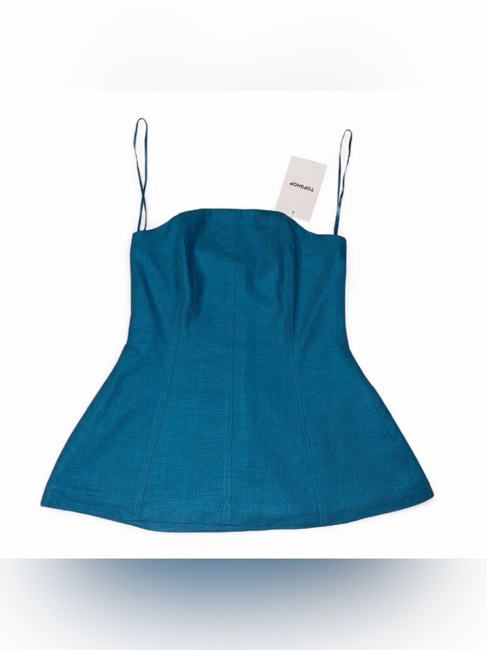Teal Bustier Top - Women